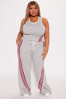 Conjunto de calças Varsity Babe