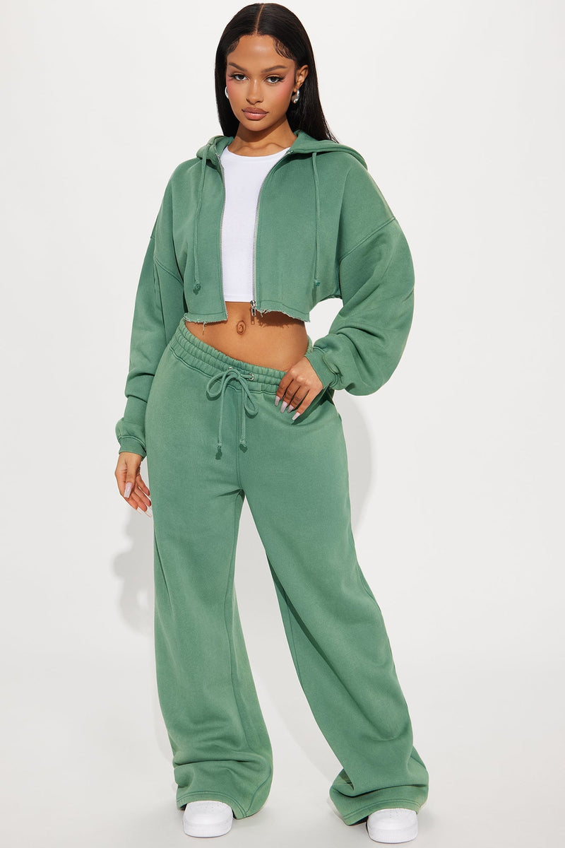 Conjunto de calças de lã